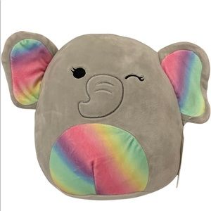 Squishmallow Mila the Elephant 10 inch NWT Easter Basket